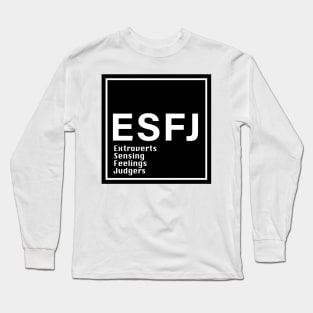 mbti esfj Long Sleeve T-Shirt